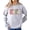 Nana - Gray Sweatshirt, variant on Mimi Ink-Printed Lace Christmas Sweatshirt Grandma Holiday Sweater -Each Saying Sold Separately Red Sweatshirt Adult Medium