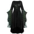 thumbnail image 1 of DuoJiaJ Vêtements Gothiques pour Femmes Robe Punk en Dentelle Squelette pour Fête Grande Taille Robe Rétro Performance Médiévale, 1 of 2