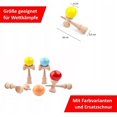 thumbnail image 1 of Bola de habilidad japonesa grande Kendama espada bola juguete de madera (rojo == ShuxiuWang 8390606516176, 1 of 1
