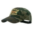 thumbnail image 2 of Vietnam Veteran Embroidered Enzyme Washed Cap - Camo OSFM, 2 of 5