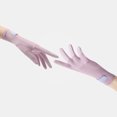 thumbnail image 4 of Guantes de protección solar de seda helada anti-UV de verano para mujer Guantes de protección solar de verano para exteriores con manga negra Guantes de protección solar de secado rápido, 4 of 4