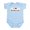 Sky Blue, variant on CafePress - I Love Redheads Infant Bodysuit - Baby Light Bodysuit, Size Newborn - 24 Months
