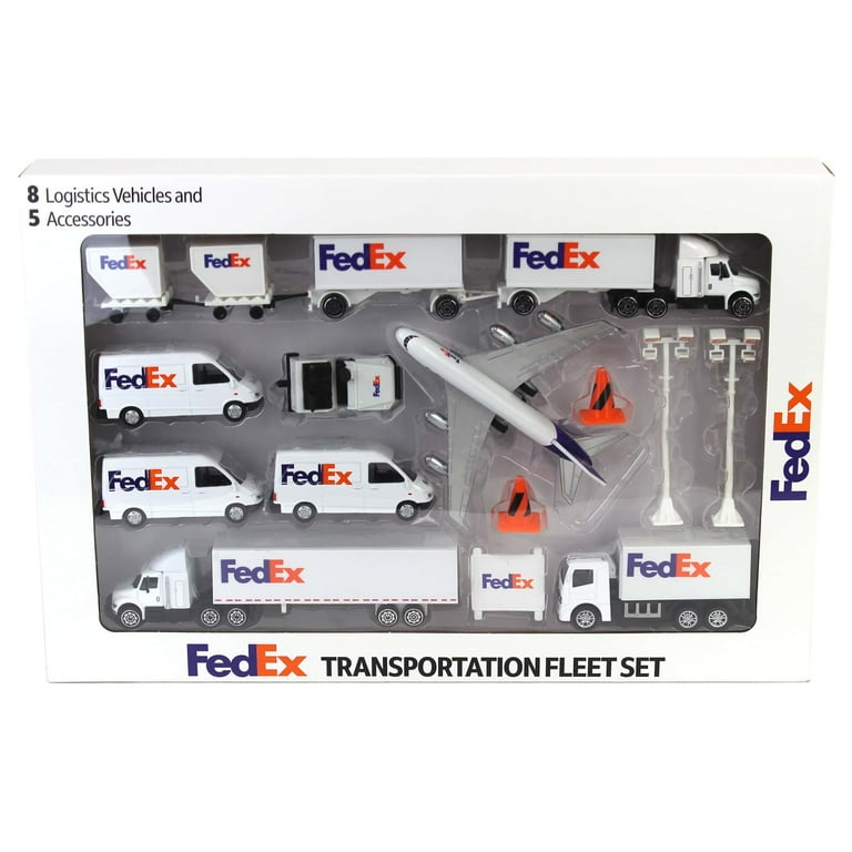 1/87 FedEx Transportation Fleet Set 1501205 - Walmart.com