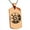 Rose, variant on Stainless Steel Mayan Hunab Ku Rune Engraved Dog Tag Pendant Necklace