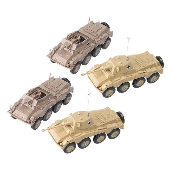 Kit de modelo de ensamblaje de vehículo 1:72 Decoración de escritorio de Playset