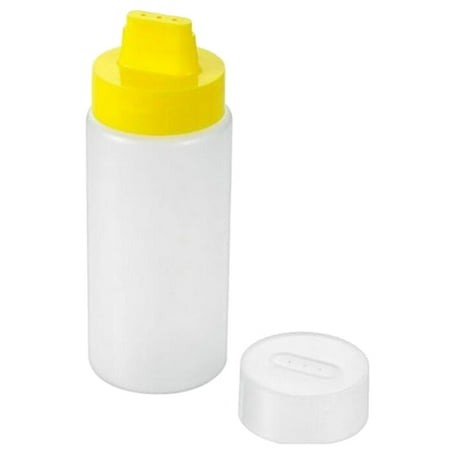 

Squeeze Bottle 4-Hole Squeeze Type Sauce Bottle Safe Resin For Ketchup Jam Mayonnaise Olive Oil Tool Yellow pinshui