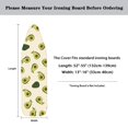 thumbnail image 6 of HELLHERO Cute Avocado Ironing Board Cover 3 Fasteners Dustproof Covers Hook and Loop Elastic Edge, 6 of 6