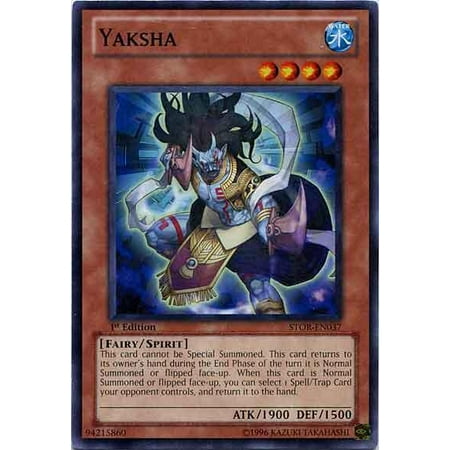 Ragnarok Single Card - YuGiOh Storm of Ragnarok Yaksha STOR-EN037