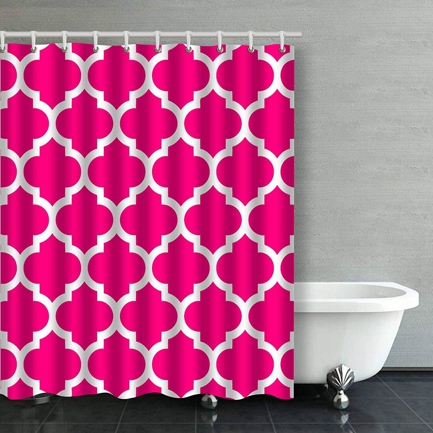 Hot Pink Shower Curtain