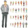 thumbnail image 4 of FENGGUIQU 26Pcs People Figurines ABS Plastic Assorted Color, 4 of 7