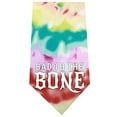 thumbnail image 2 of Bad to the Bone Screen Print Bandana Tie Dye, 2 of 2