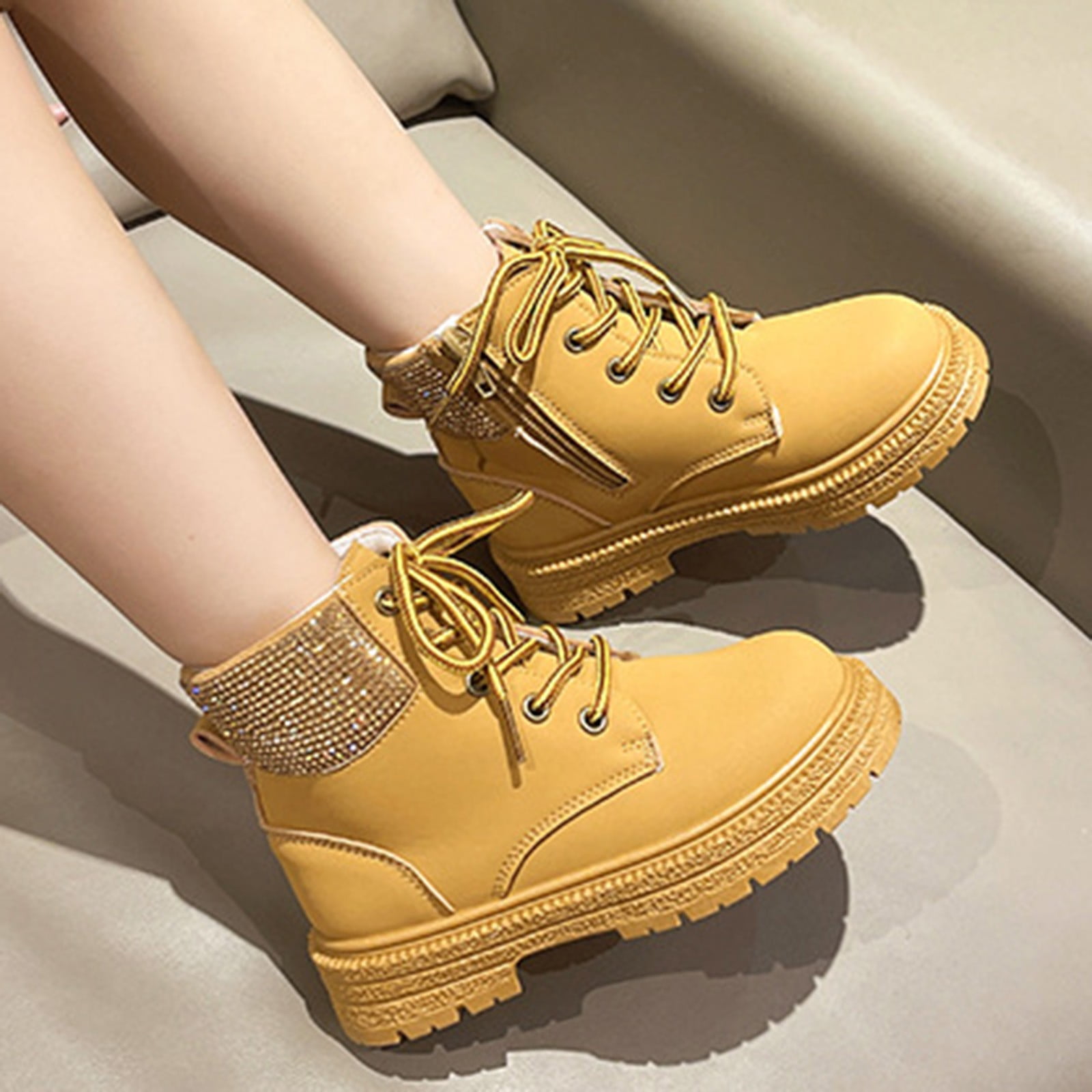 靴 yellow DREAM WALKER SHORT BOOTS 61eED49grTL._AC_UY900_.jpg
