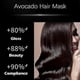 thumbnail image 3 of Hydrating Hair Mask with Avocado and Coconut Oils for Dry and Damaged Hair - Intensive Repair and Nourishment Treatment, 3 of 5