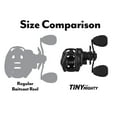 thumbnail image 3 of ProFISHiency Tiny but Mighty Black Baitcast Reel, 3 of 10