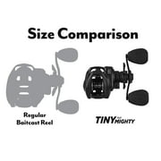 ProFISHiency Tiny but Mighty Black Baitcast Reel