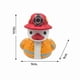 thumbnail image 3 of Cosplaying Duck Figure, Duck Creative Home Resin Ornament(firefighter duck), 3 of 4