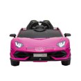 thumbnail image 3 of 12V Lamborghini Aventador SVG Sports 1 Seater Ride on Car (Pink), 3 of 5