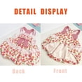 thumbnail image 3 of HQREA Floral Dog Dresses for Large Dogs Girls Valentine Outfits Princess Skirts Bowknot Summer Clothes for Holiday Birthday, 3 of 6