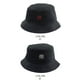 thumbnail image 4 of Minnieouse Sombreros de pescador negros de cabeza grande para hombre: la clave para dominar el estilo con facilidad El tamaño de Panamá más Sombreros ha de pescador negro Talla XL se ajusta a 60-63cm, 4 of 6
