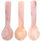 thumbnail image 1 of Juego de 3 cucharas pequeñas multifuncionales para servir caviar o postres., 1 of 8