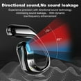 thumbnail image 5 of Open Ear Bluetooth 5.4 Headphones,Wireless Bone Conduction Earbuds Built-in Mic Sport Over Earphones with Comfort Ear Hooks LED Display Charging Case,Waterproof IPX7 Design for Running Fitness,Black, 5 of 8