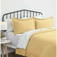 thumbnail image 2 of Duvet Cover Soft Microfiber King/CalKing Size 3 Pieces Bedding Sets with 1 Duvet Cover and 2 Pillow Shams, Solid Color Simple Style Bedding Set, 2 of 6