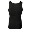 thumbnail image 5 of TOM TAILOR camiseta de hombre, paquete de 4 - camiseta interior, Garron S, lisa Blanco/negro XL (X-Large), 5 of 5