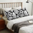 thumbnail image 5 of KLL Ultra Soft Microfiber Body Pillow Cover/Pillowcases 20"x54" with Hidden Zipper Closure-Tropical Leaves, 5 of 5
