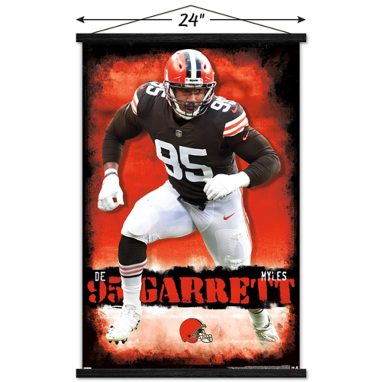 NFL Cleveland Browns - Myles Garrett 21 Wall Poster, 22.375 x 34 