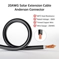 thumbnail image 4 of Cable de carga solar ZeroKor de 1,5 m DC5521 a Anderson, 4 of 6