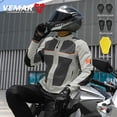 thumbnail image 2 of Vemar-Chaqueta de Moto de malla transpirable para hombre, ropa de Moto, abrigo negro, equipo de protección, Verano, 2 of 5