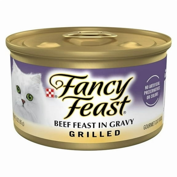 HORMEL Feast Grilled Kitten Food, Beef Feast in Gravy 3 oz Can, (Pack of 1)