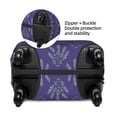 thumbnail image 4 of Vsdgher Lavender Flowers Print Luggage Cover Washable Suitcase Cover Protector Anti-scratch Suitcase cover Fits 18-32 Inch Luggage, 4 of 8
