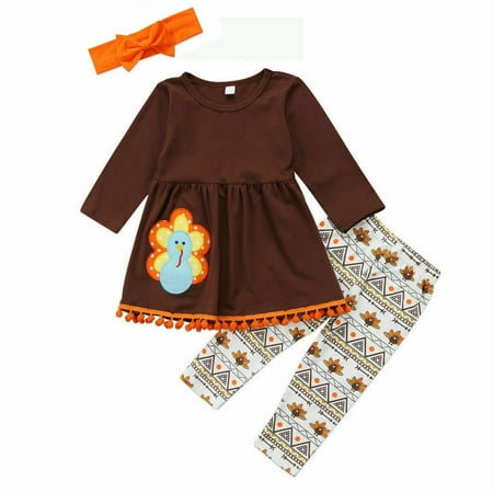 

Toddler Kids Baby Girls Cotton Outfits Unicorn Clothes T Shirt Tops+Leggings US