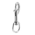 thumbnail image 2 of Ganchos de seguridad giratorios de material acero inoxidable con ojo de 80 mm para trabajo , hebilla para mascotas, cierre de clip, llavero de pl perfecl Swivel Bolt Snap, 2 of 7