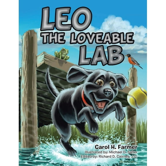 Leo the Loveable Lab, (Paperback)