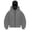 A100 Gray, variant on Boys Ninja Zip Up Hoodie with Built-in Neck Gaiter Long Sleeve Hooded Sweatshirt Winter Warm Fleece Jacket with Pockets for Kids Outdoor Activewear