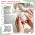 thumbnail image 2 of Bisitoy 1Pc Cute Squeeze Toys for Desk Decor Fun Squeeze Packs (White), 2 of 7