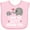 AD-Pink, variant on Inktastic Best Meemaw Ever Grandkids Gift Boys or Girls Baby Bib