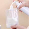 thumbnail image 4 of Reusable Plastic Pouches, Versatile Liquid Carriers for Picnics and Outings, Travel for Toiletries, Squeeze Bulk Pouches, Refillable Containers for Shampoo Conditioner Lotion Soap Liquids (50ml), 4 of 5