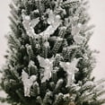 thumbnail image 3 of 4/6 Pieces Hanging Angels Ornaments For Christmas Holiday Tree Or Wedding Decoration DIY Winter Party Decor,Clear/Sliver/Gold, 3 of 8