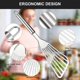 thumbnail image 4 of 2-Piece Spatula, Upgrade Metal Spatula, Big Size Spatula Stainless Steel, Premium Kitchen Spatula, 4 of 4