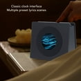 thumbnail image 3 of Speaker White Noise Alarm Clock, Dynamic Lyric Display, HD Screen Night Light, for Bedside, 3 of 7