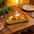 thumbnail image 5 of Scented Pizza Slice Sensory Toy, Milk Scent Stress Relief Toy, Aromatherapy Squeeze Toy for Adults, Soft for Desk Office & Home Anxiety Relief, Portable Calming Companion, 4.33in, Yellow, 5 of 7