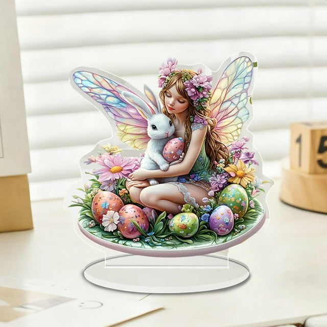 Ohmyroo Ornement de Table en Acrylique Décor Compact pour Bureau à Domicile