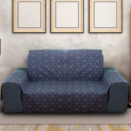 HGmart Sofa Slipcover Large Kids Furniture Protector Fabric Couch Seat Cover for Pet Dogs Cat Machine Washable,54",Blue