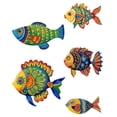 thumbnail image 1 of Festival De Peces Payaso De Colores Estilo Océano Veraniego Cartel De Madera Para Vestir Cartel Publicitario Para Porche Decoración Colgante, 1 of 7