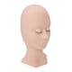 thumbnail image 3 of Cabeza de Maniquí de pestañas, alta simulación, elástica, lavable, de silicona suave, práctica de maquillaje, cabeza de Maniquí de un solo párpado, color rosa, 3 of 8