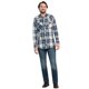 thumbnail image 4 of Camisa Moderna Manga Larga Wrangler Hombre 904 azul G, 4 of 5