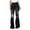 Black, variant on JIKNTTR Bell Bottom Jeans for Women Ripped Denim Pants High Waisted Stretchy Flared Pants Flare Jeggings Daily Comfy Denim Pants